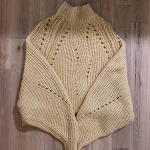 NWT: Free People yellow sweater